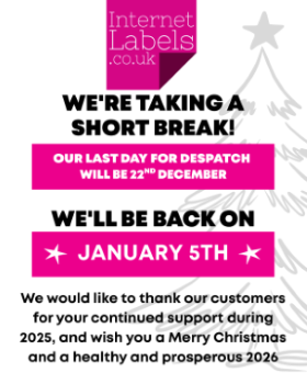 Internet Labels UK Christmas Closure